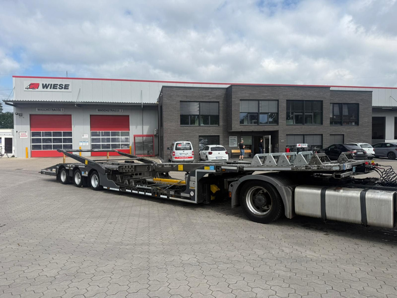Kässbohrer K.SOK Truck/Car Transporter, Novagrau - Επικαθήμενο αυτοκινητάμαξα: φωτογραφία 1 Kässbohrer K.SOK Truck/Car Transporter, Novagrau - Επικαθήμενο αυτοκινητάμαξα: φωτογραφία 1