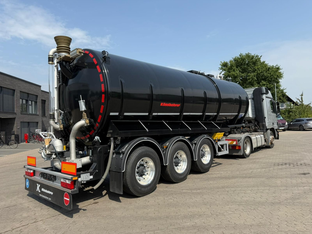 Kässbohrer K.STN L 30 Edelstahl Tanker Gülle Naturabfall - Επικαθήμενο βυτίο: φωτογραφία 2 Kässbohrer K.STN L 30 Edelstahl Tanker Gülle Naturabfall - Επικαθήμενο βυτίο: φωτογραφία 2