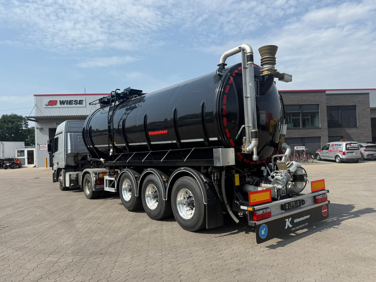 Kässbohrer K.STN L 30 Edelstahl Tanker Gülle Naturabfall - Επικαθήμενο βυτίο: φωτογραφία 1 Kässbohrer K.STN L 30 Edelstahl Tanker Gülle Naturabfall - Επικαθήμενο βυτίο: φωτογραφία 1