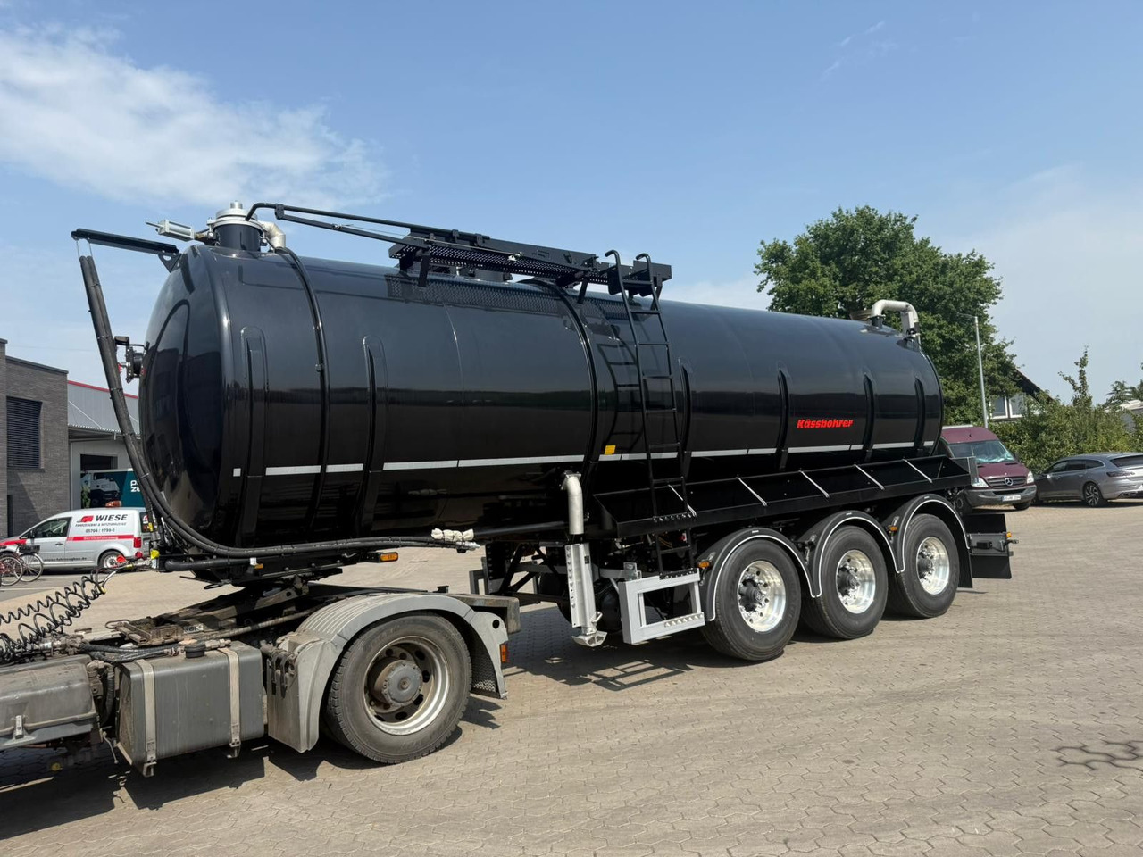 Kässbohrer K.STN L 30 Edelstahl Tanker Gülle Naturabfall - Επικαθήμενο βυτίο: φωτογραφία 4 Kässbohrer K.STN L 30 Edelstahl Tanker Gülle Naturabfall - Επικαθήμενο βυτίο: φωτογραφία 4