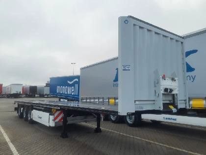 Krone Plateau-Auflieger - Lenkachse + Stapleraufnahme Krone Plateau-Auflieger - Lenkachse + Stapleraufnahme - Επικαθήμενο πλατφόρμα/ Καρότσα: φωτογραφία 1 Krone Plateau-Auflieger - Lenkachse + Stapleraufnahme Krone Plateau-Auflieger - Lenkachse + Stapleraufnahme - Επικαθήμενο πλατφόρμα/ Καρότσα: φωτογραφία 1