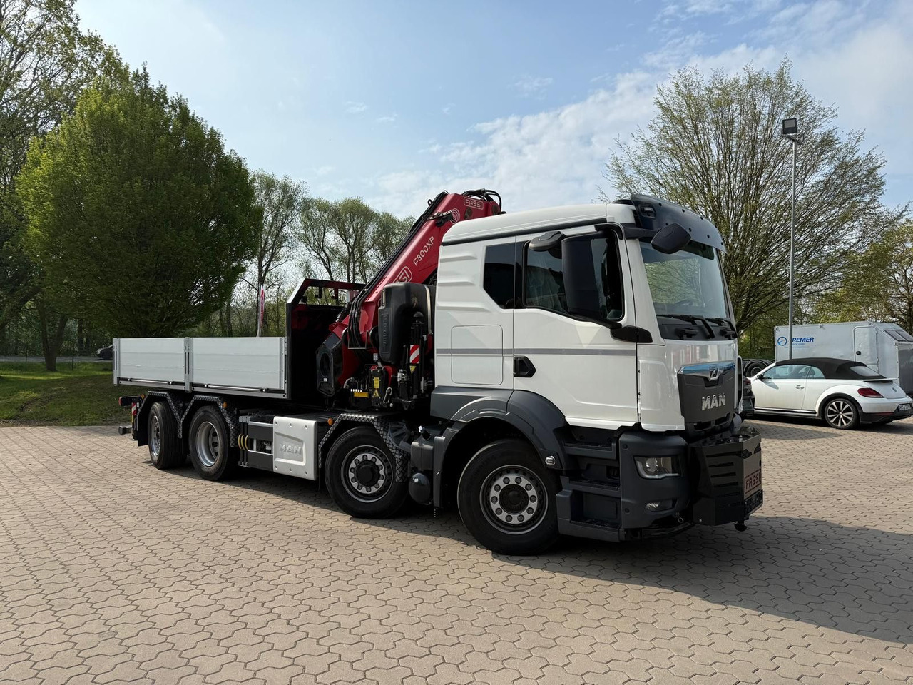 MAN 35.520 8x4 Kran Fassi F800, OHNE ABSTÜTZÜBERWACH - Φορτηγό με γερανό: φωτογραφία 2 MAN 35.520 8x4 Kran Fassi F800, OHNE ABSTÜTZÜBERWACH - Φορτηγό με γερανό: φωτογραφία 2