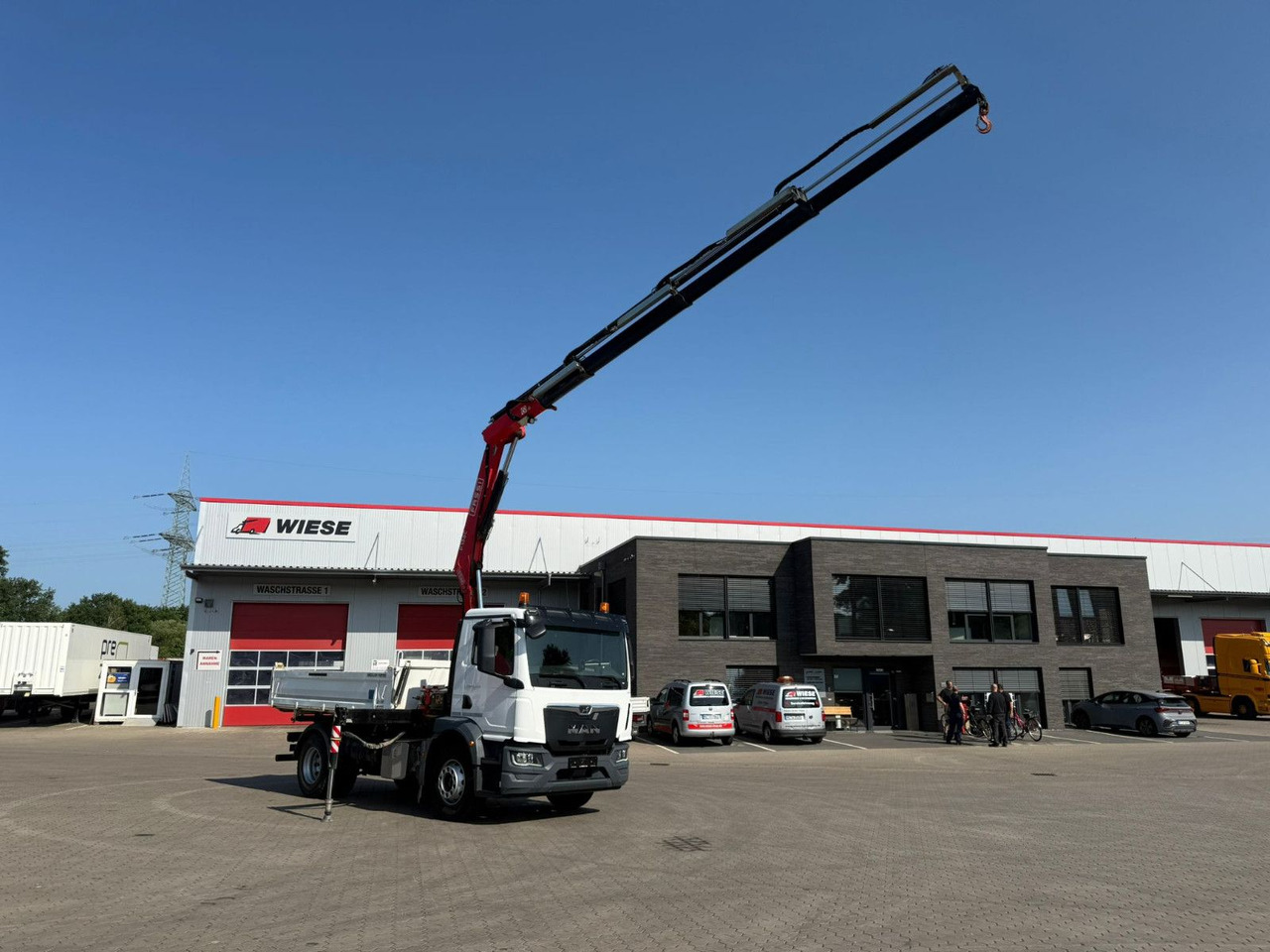MAN TGM 18.320 4x2 BB mit Kran Fassi F135 Kipper - Φορτηγό ανατρεπόμενο, Φορτηγό με γερανό: φωτογραφία 2 MAN TGM 18.320 4x2 BB mit Kran Fassi F135 Kipper - Φορτηγό ανατρεπόμενο, Φορτηγό με γερανό: φωτογραφία 2