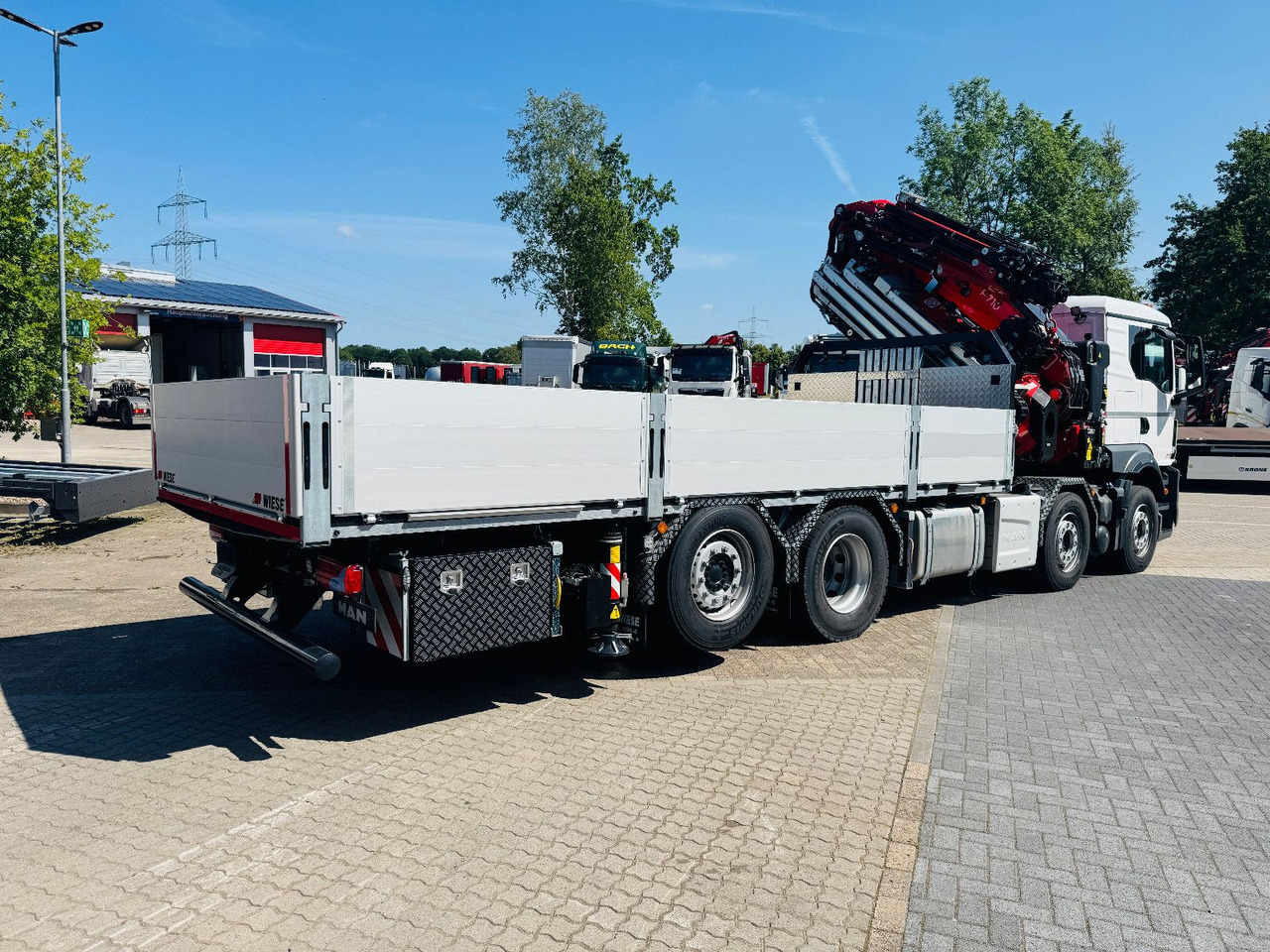 MAN TGS 32.510 mit F710 Frontkran sofort - Φορτηγό, Φορτηγό με γερανό: φωτογραφία 2 MAN TGS 32.510 mit F710 Frontkran sofort - Φορτηγό, Φορτηγό με γερανό: φωτογραφία 2