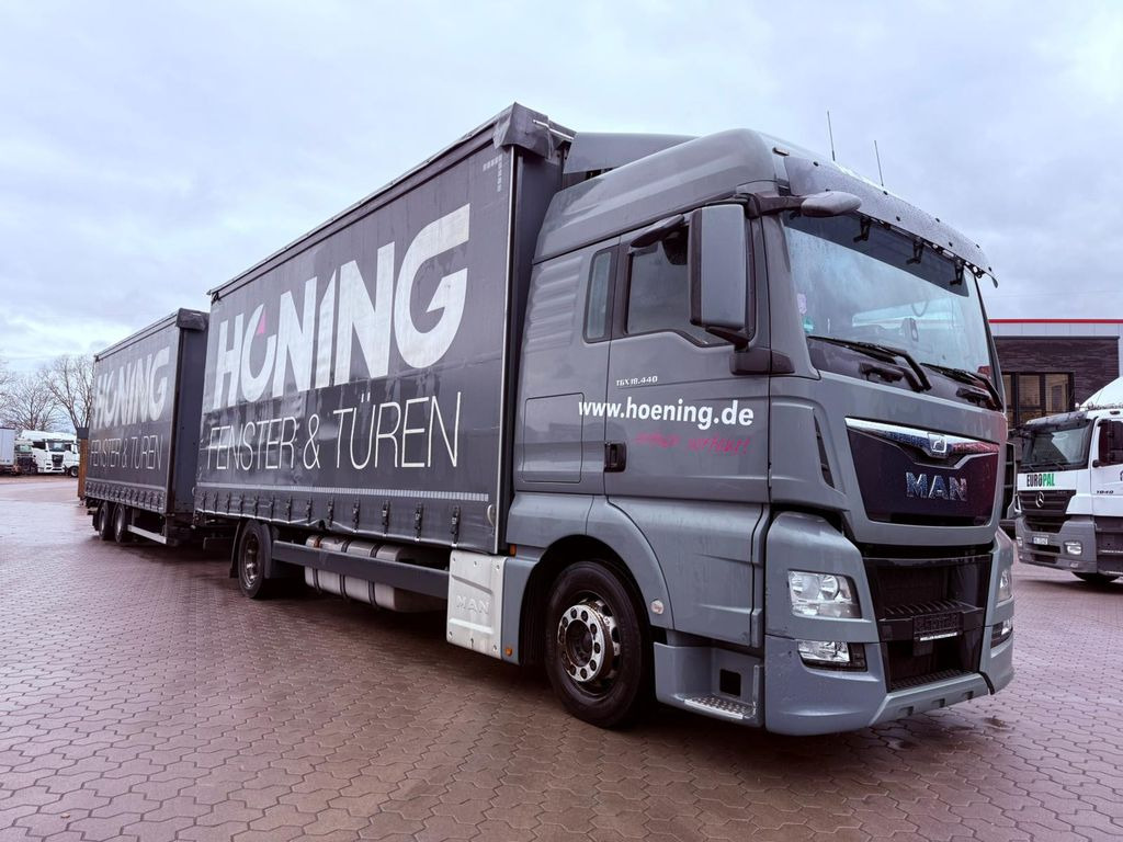 MAN TGX 18.440 LL Volumen LKW mit Staplerhalterung - Φορτηγό μουσαμάς: φωτογραφία 2 MAN TGX 18.440 LL Volumen LKW mit Staplerhalterung - Φορτηγό μουσαμάς: φωτογραφία 2