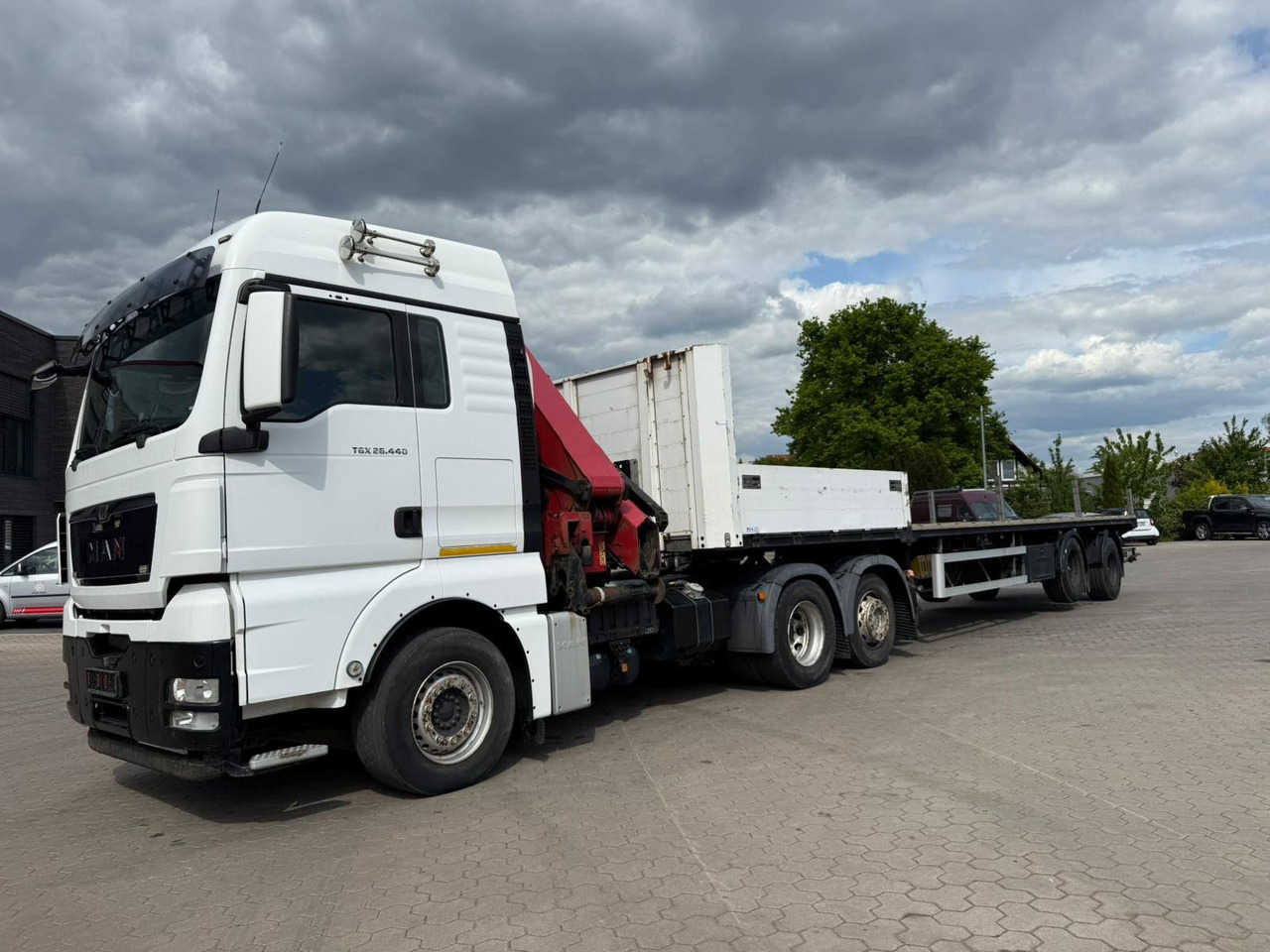 MAN TGX 26.440 6x2 mit HMF 3000-5 Kran - Φορτηγό με γερανό: φωτογραφία 2 MAN TGX 26.440 6x2 mit HMF 3000-5 Kran - Φορτηγό με γερανό: φωτογραφία 2