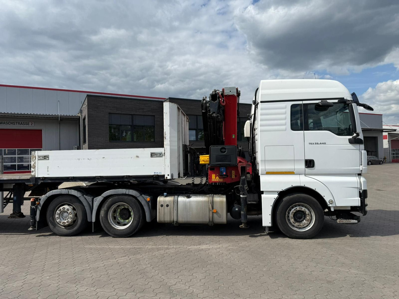 MAN TGX 26.440 6x2 mit HMF 3000-5 Kran - Φορτηγό με γερανό: φωτογραφία 3 MAN TGX 26.440 6x2 mit HMF 3000-5 Kran - Φορτηγό με γερανό: φωτογραφία 3