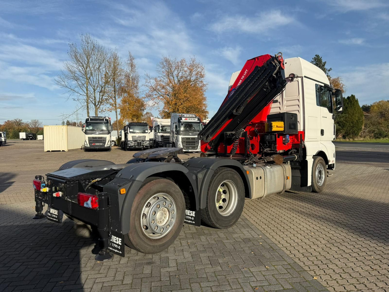 MAN TGX 26.440 6x2 mit HMF 3000-K5 Kran Top Zustand - Τράκτορας: φωτογραφία 3 MAN TGX 26.440 6x2 mit HMF 3000-K5 Kran Top Zustand - Τράκτορας: φωτογραφία 3