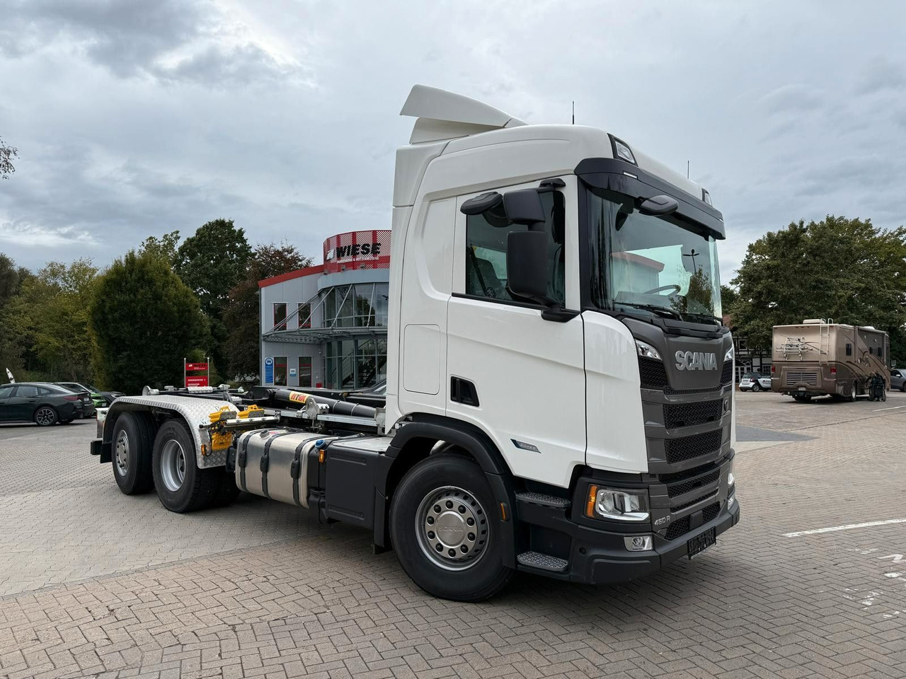 Scania R460 6x2 - Abrollkipper - Sofort Verfügbar! - Φορτηγό φόρτωσης γάντζου: φωτογραφία 4 Scania R460 6x2 - Abrollkipper - Sofort Verfügbar! - Φορτηγό φόρτωσης γάντζου: φωτογραφία 4
