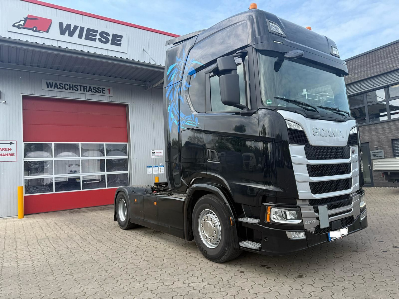 Scania S450 BL mit Schubboden Hydraulik TÜV Neu - Τράκτορας: φωτογραφία 1 Scania S450 BL mit Schubboden Hydraulik TÜV Neu - Τράκτορας: φωτογραφία 1