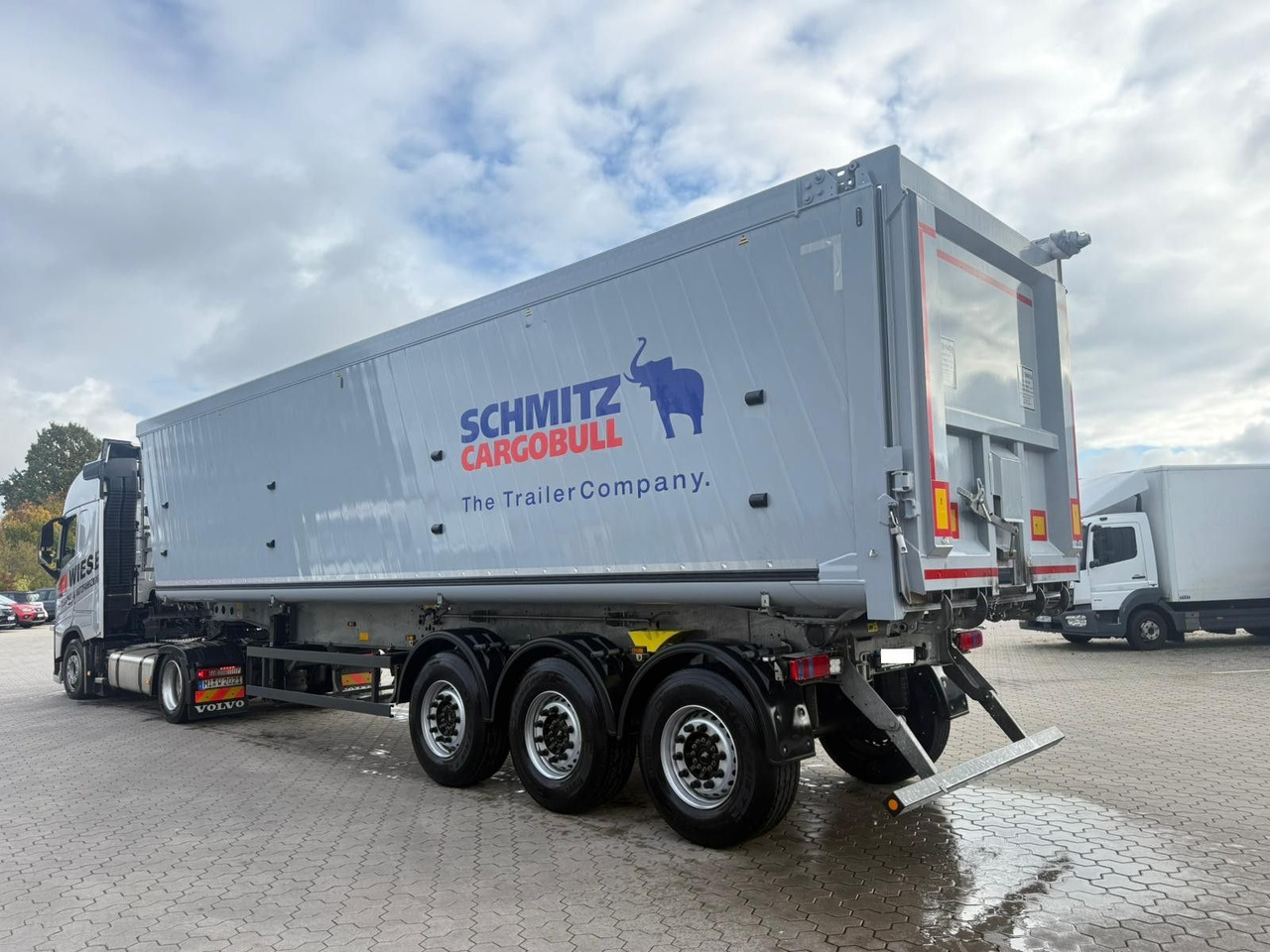 Schmitz Cargobull SCB S3D Alu Kipper 60m³ Fast Neuwertig OKUSLIDE - Επικαθήμενο ανατρεπόμενο: φωτογραφία 5 Schmitz Cargobull SCB S3D Alu Kipper 60m³ Fast Neuwertig OKUSLIDE - Επικαθήμενο ανατρεπόμενο: φωτογραφία 5