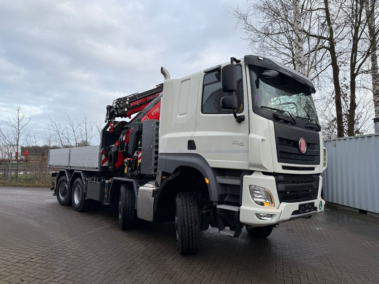 Tatra 41.500 8x8 Phoenix Fassi F710 Kran - Φορτηγό με ανοιχτή καρότσα, Φορτηγό με γερανό: φωτογραφία 1 Tatra 41.500 8x8 Phoenix Fassi F710 Kran - Φορτηγό με ανοιχτή καρότσα, Φορτηγό με γερανό: φωτογραφία 1
