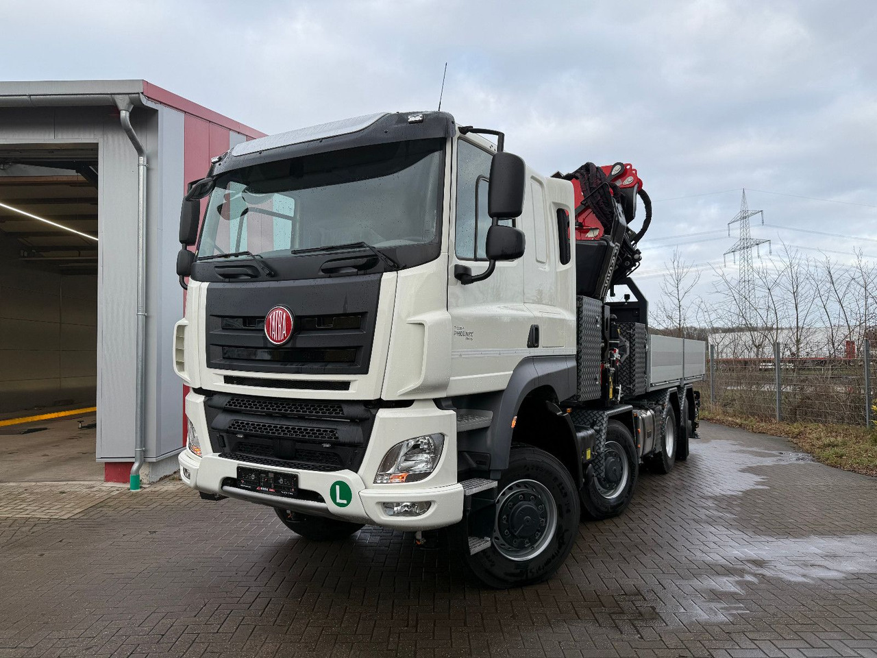 Tatra 41.500 8x8 Phoenix Fassi F710 Kran - Φορτηγό με ανοιχτή καρότσα, Φορτηγό με γερανό: φωτογραφία 4 Tatra 41.500 8x8 Phoenix Fassi F710 Kran - Φορτηγό με ανοιχτή καρότσα, Φορτηγό με γερανό: φωτογραφία 4