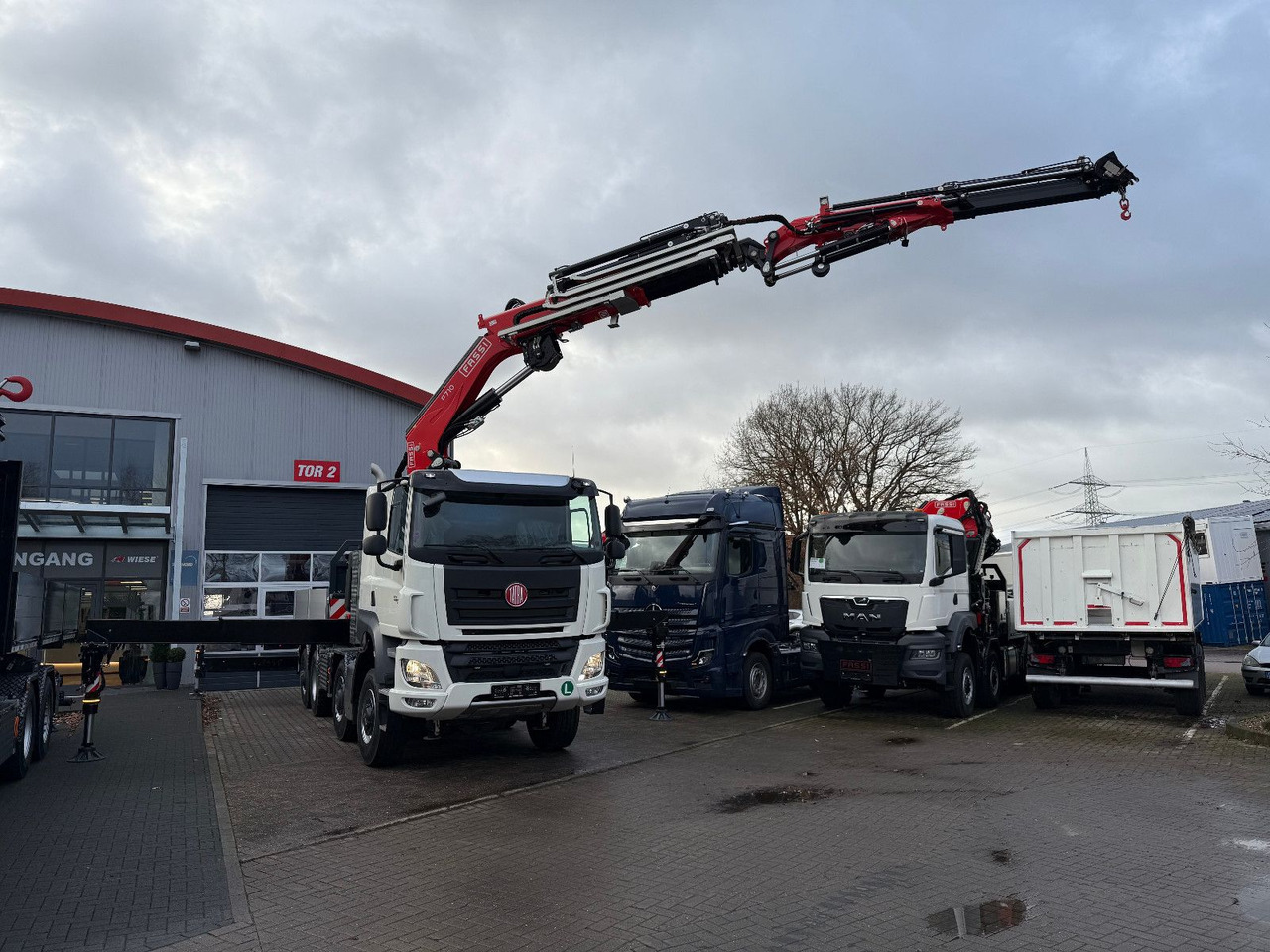 Tatra 41.500 8x8 Phoenix Fassi F710 Kran - Φορτηγό με ανοιχτή καρότσα, Φορτηγό με γερανό: φωτογραφία 5 Tatra 41.500 8x8 Phoenix Fassi F710 Kran - Φορτηγό με ανοιχτή καρότσα, Φορτηγό με γερανό: φωτογραφία 5