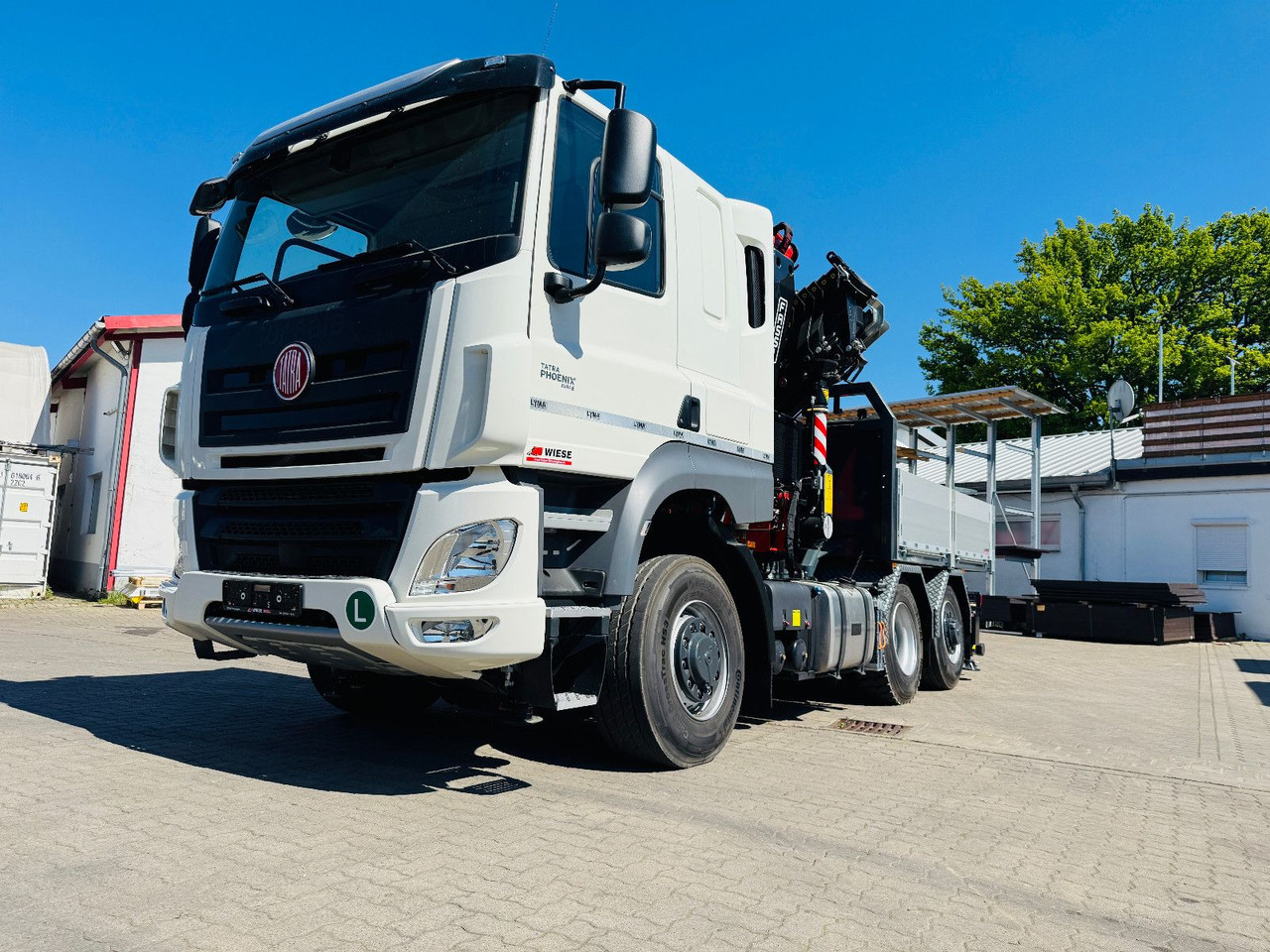 Tatra 6x6x6 Phoenix Fassi F545RA.2.27 L214 V20 - Φορτηγό με ανοιχτή καρότσα, Φορτηγό με γερανό: φωτογραφία 1 Tatra 6x6x6 Phoenix Fassi F545RA.2.27 L214 V20 - Φορτηγό με ανοιχτή καρότσα, Φορτηγό με γερανό: φωτογραφία 1