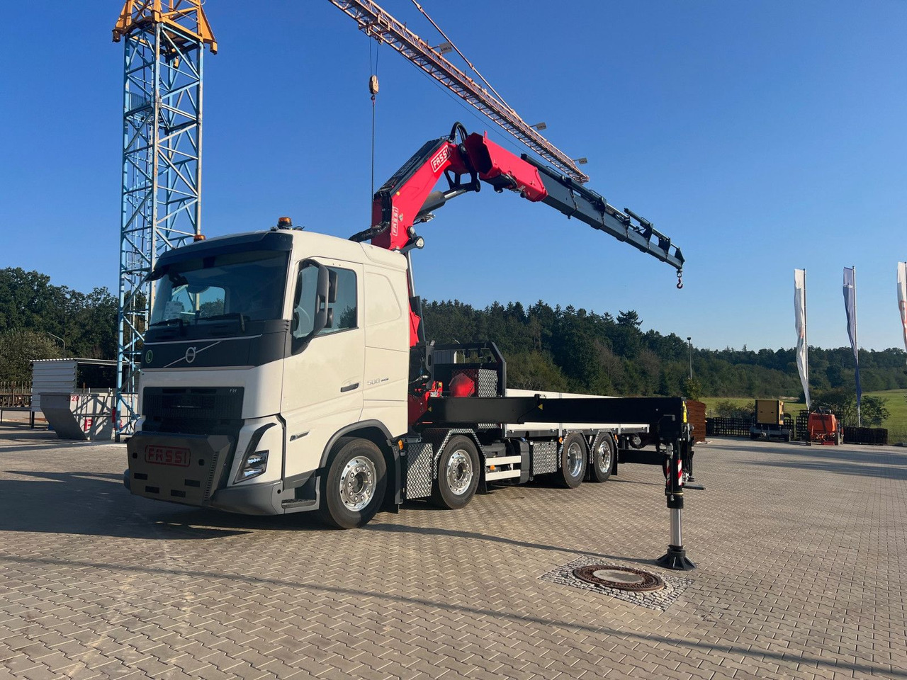 Volvo FH 500 8x2 Kran F710 RA2.26 - Φορτηγό με γερανό: φωτογραφία 1 Volvo FH 500 8x2 Kran F710 RA2.26 - Φορτηγό με γερανό: φωτογραφία 1
