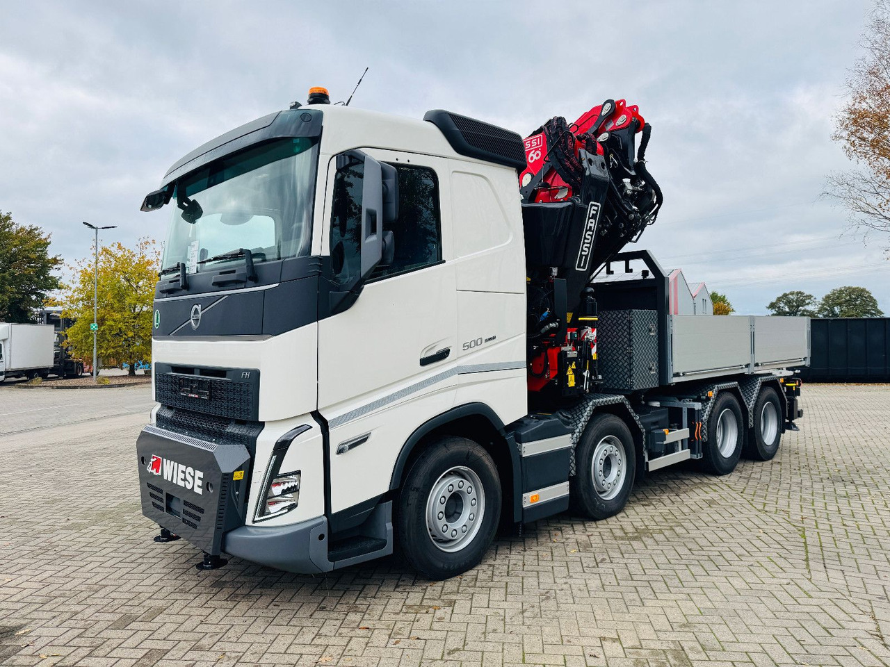 Volvo FH 500 8x4 Kran F820 RA2.27 Jib & Winde Sofort - Φορτηγό με γερανό: φωτογραφία 2 Volvo FH 500 8x4 Kran F820 RA2.27 Jib & Winde Sofort - Φορτηγό με γερανό: φωτογραφία 2