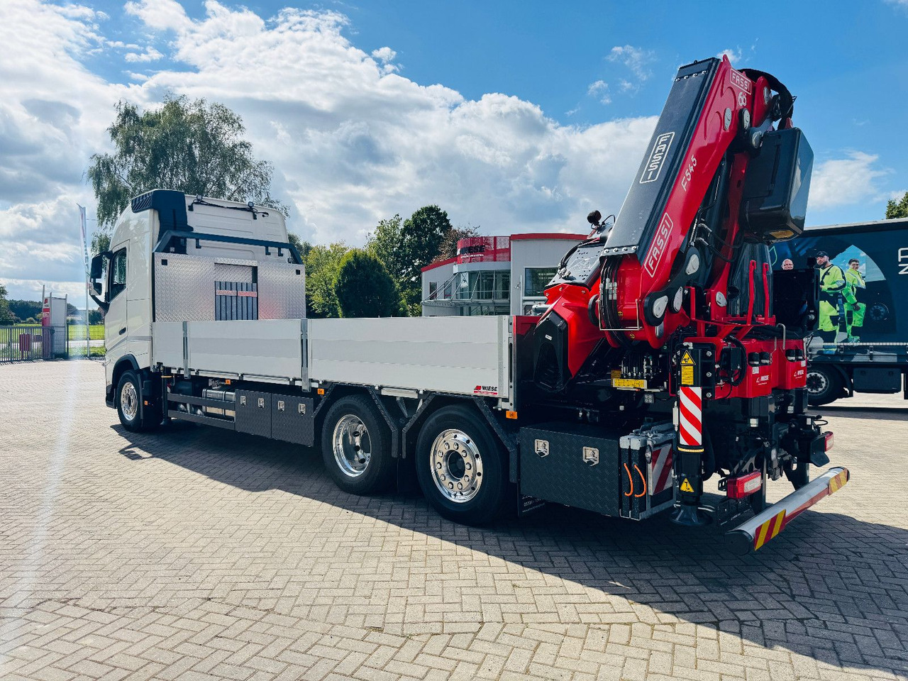 Volvo FH 540 6x2 Container Fassi F545 Heck - Φορτηγό με ανοιχτή καρότσα, Φορτηγό με γερανό: φωτογραφία 4 Volvo FH 540 6x2 Container Fassi F545 Heck - Φορτηγό με ανοιχτή καρότσα, Φορτηγό με γερανό: φωτογραφία 4