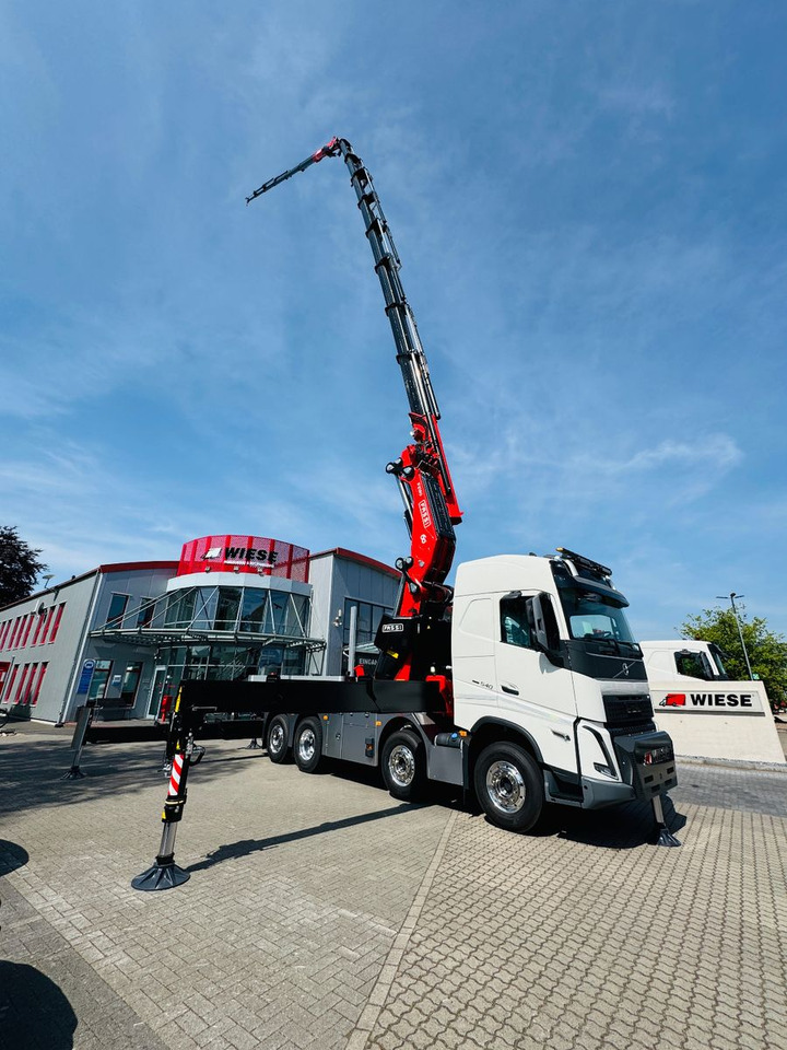 Volvo FH 540 mit Fassi F2150RAL Fly Jib + Winde - Φορτηγό με ανοιχτή καρότσα, Φορτηγό με γερανό: φωτογραφία 5 Volvo FH 540 mit Fassi F2150RAL Fly Jib + Winde - Φορτηγό με ανοιχτή καρότσα, Φορτηγό με γερανό: φωτογραφία 5