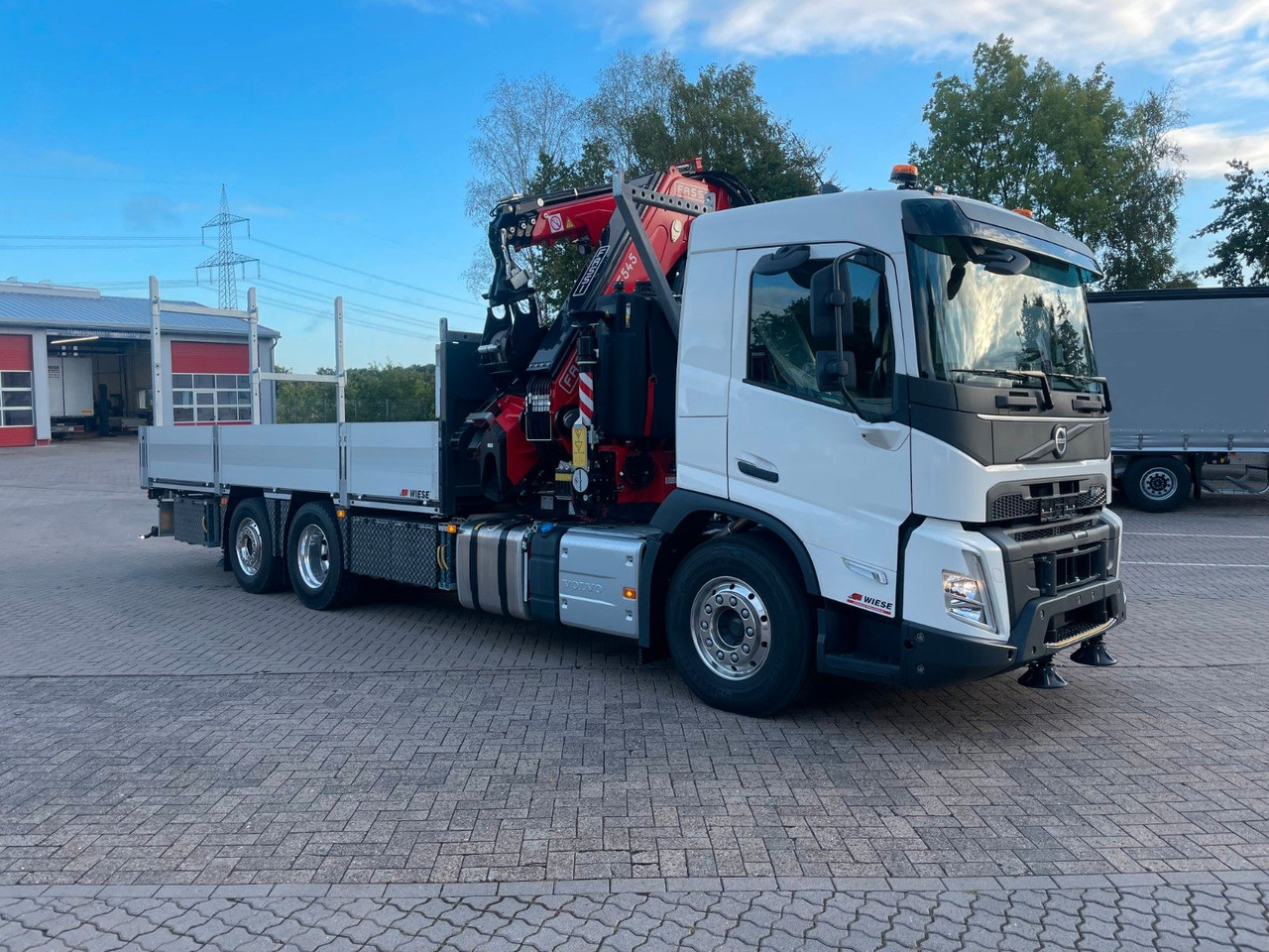 Volvo FMX 500 FASSI Ladekran F545 JIB & Winde Sofort - Φορτηγό με ανοιχτή καρότσα, Φορτηγό με γερανό: φωτογραφία 3 Volvo FMX 500 FASSI Ladekran F545 JIB & Winde Sofort - Φορτηγό με ανοιχτή καρότσα, Φορτηγό με γερανό: φωτογραφία 3