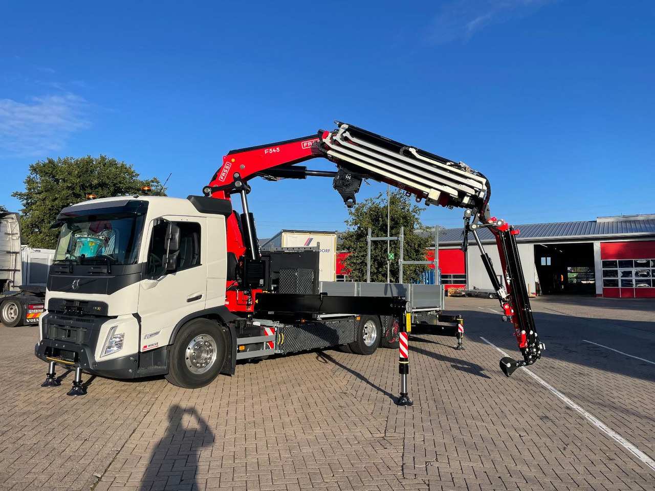 Volvo FMX 500 FASSI Ladekran F545 JIB & Winde Sofort - Φορτηγό με γερανό: φωτογραφία 2 Volvo FMX 500 FASSI Ladekran F545 JIB & Winde Sofort - Φορτηγό με γερανό: φωτογραφία 2