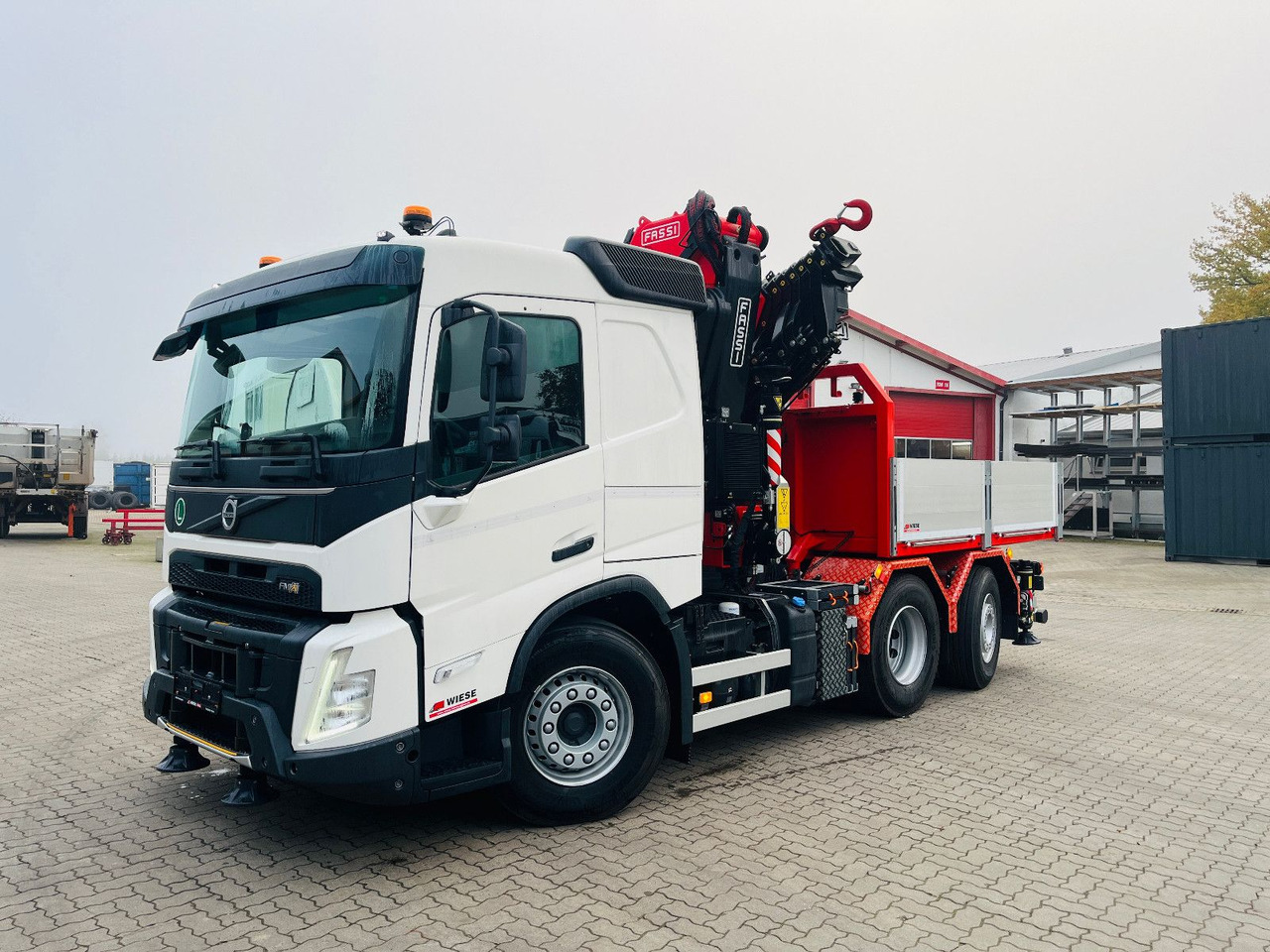 Volvo FMX 540 6x2 mit F545RA.2.28 - Φορτηγό με ανοιχτή καρότσα, Φορτηγό με γερανό: φωτογραφία 3 Volvo FMX 540 6x2 mit F545RA.2.28 - Φορτηγό με ανοιχτή καρότσα, Φορτηγό με γερανό: φωτογραφία 3