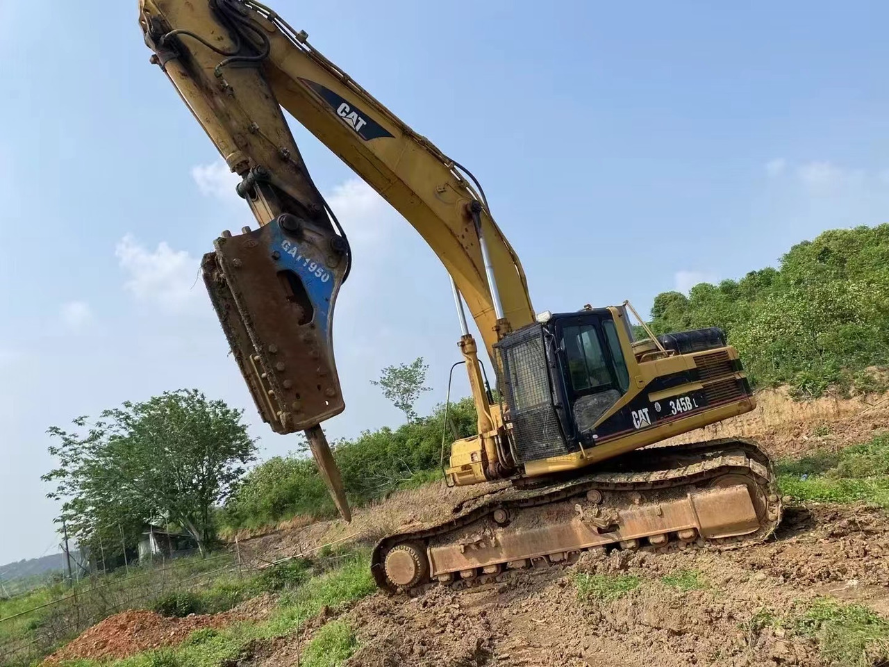 CATERPILLAR 345B - Ερπυστριοφόρος εκσκαφέας: φωτογραφία 2 CATERPILLAR 345B - Ερπυστριοφόρος εκσκαφέας: φωτογραφία 2