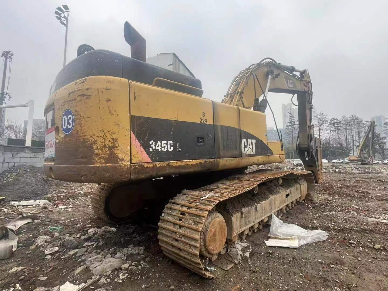 CATERPILLAR CAT-345C - Ερπυστριοφόρος εκσκαφέας: φωτογραφία 3 CATERPILLAR CAT-345C - Ερπυστριοφόρος εκσκαφέας: φωτογραφία 3