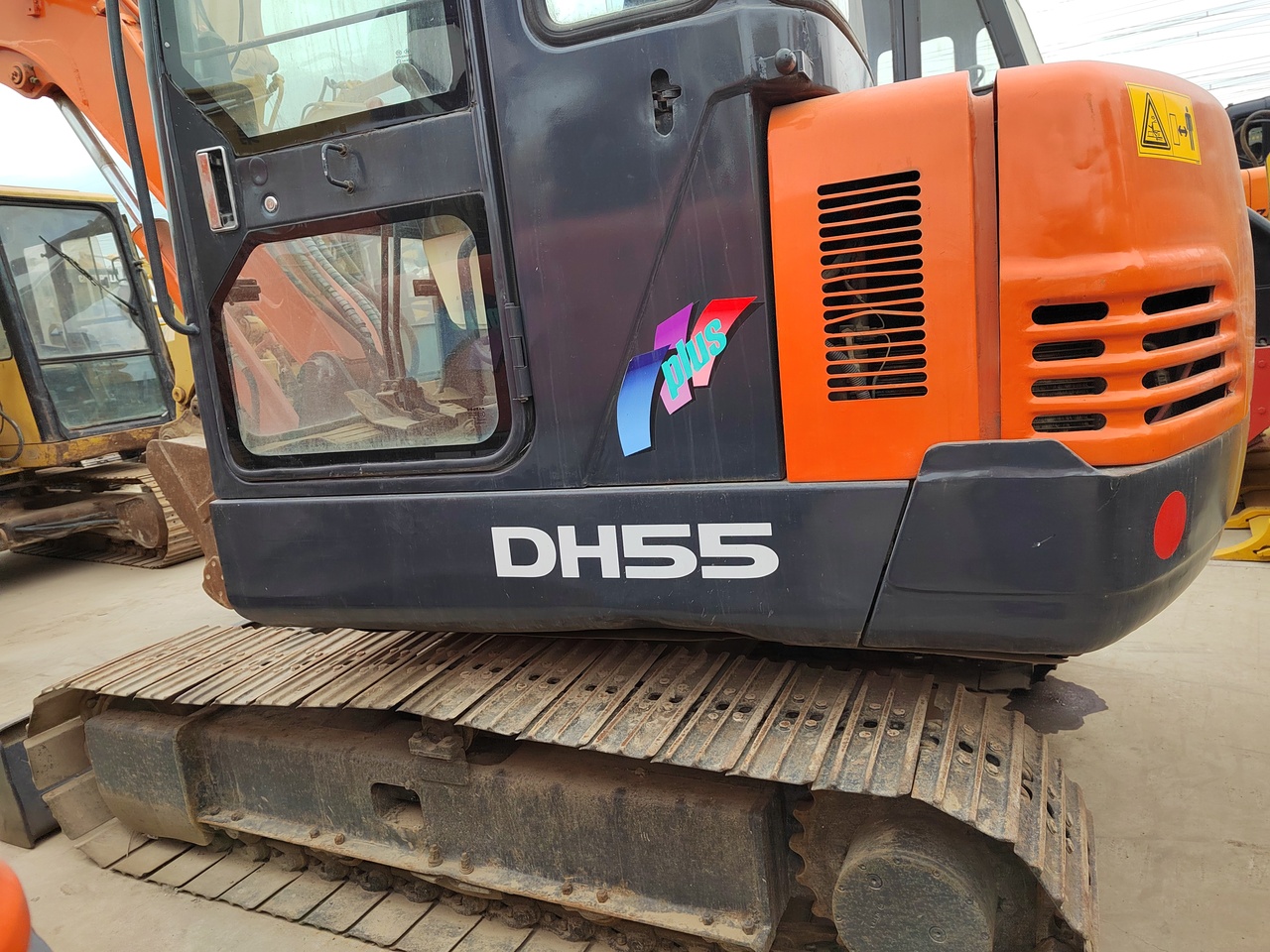 DOOSAN DH55 - Μίνι εκσκαφέας: φωτογραφία 3 DOOSAN DH55 - Μίνι εκσκαφέας: φωτογραφία 3