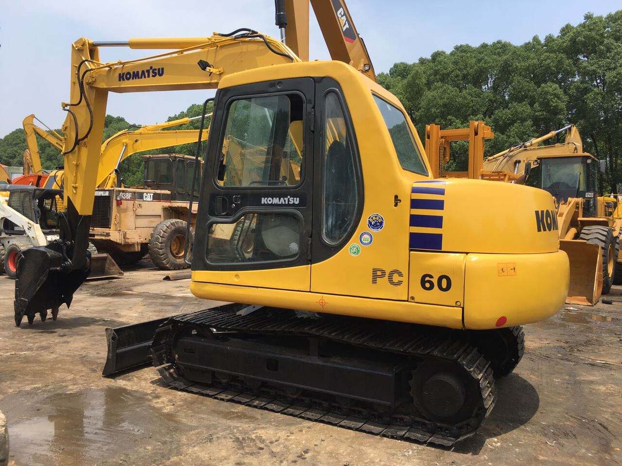 KOMATSU PC60-7 - Μίνι εκσκαφέας: φωτογραφία 2 KOMATSU PC60-7 - Μίνι εκσκαφέας: φωτογραφία 2