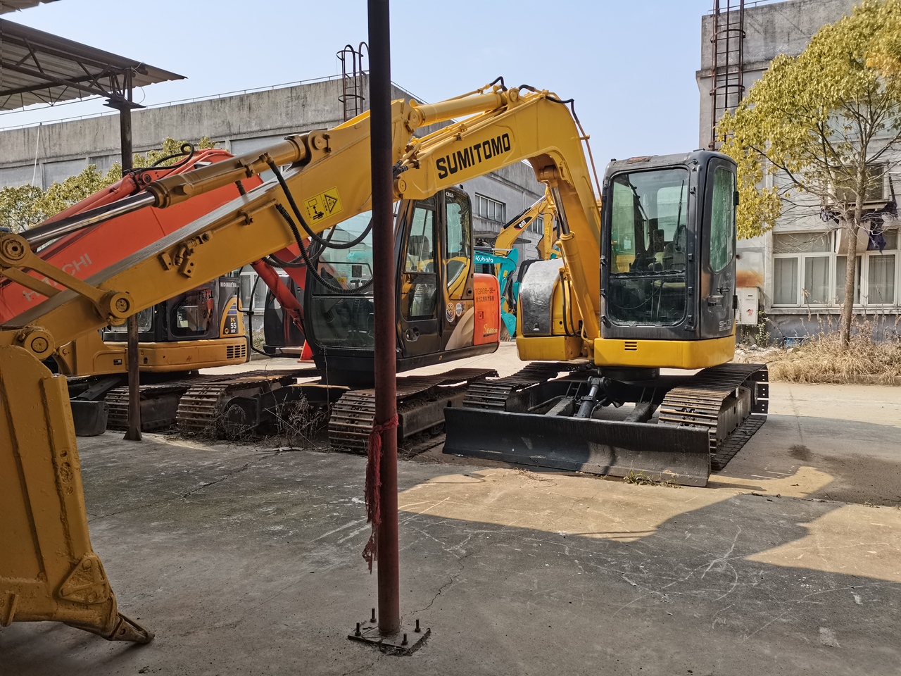 SUMITOMO SH75 - Μίνι εκσκαφέας: φωτογραφία 5 SUMITOMO SH75 - Μίνι εκσκαφέας: φωτογραφία 5