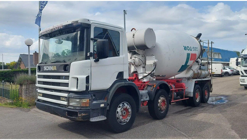 Scania P114-340 8x4 Mixer Full Steel Spring - Μπετονιέρα φορτηγό: φωτογραφία 1 Scania P114-340 8x4 Mixer Full Steel Spring - Μπετονιέρα φορτηγό: φωτογραφία 1