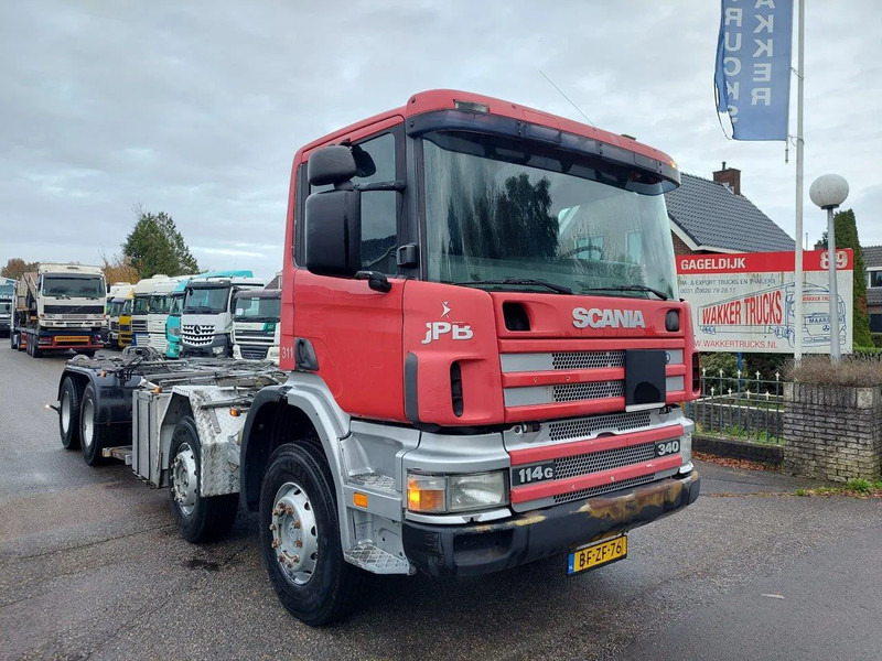 Scania P114-340 8x4 STEEL SUSPENSION MANUAL GEARBOX HOLLAND TRUCK - Φορτηγό σασί: φωτογραφία 3 Scania P114-340 8x4 STEEL SUSPENSION MANUAL GEARBOX HOLLAND TRUCK - Φορτηγό σασί: φωτογραφία 3