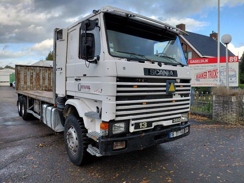 Scania R113-360 6x2 Plato Steel Suspension - Φορτηγό με ανοιχτή καρότσα: φωτογραφία 2 Scania R113-360 6x2 Plato Steel Suspension - Φορτηγό με ανοιχτή καρότσα: φωτογραφία 2