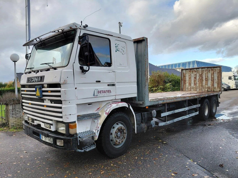 Scania R113-360 6x2 Plato Steel Suspension - Φορτηγό με ανοιχτή καρότσα: φωτογραφία 1 Scania R113-360 6x2 Plato Steel Suspension - Φορτηγό με ανοιχτή καρότσα: φωτογραφία 1