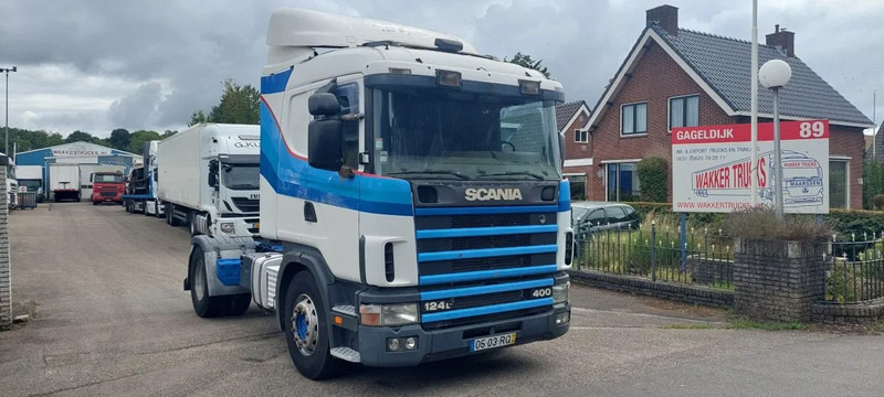 Scania R124-400 4x2 TRUCKHEAD + KIPPER HYDRAULIC + AIRO + RETARDER - Τράκτορας: φωτογραφία 3 Scania R124-400 4x2 TRUCKHEAD + KIPPER HYDRAULIC + AIRO + RETARDER - Τράκτορας: φωτογραφία 3