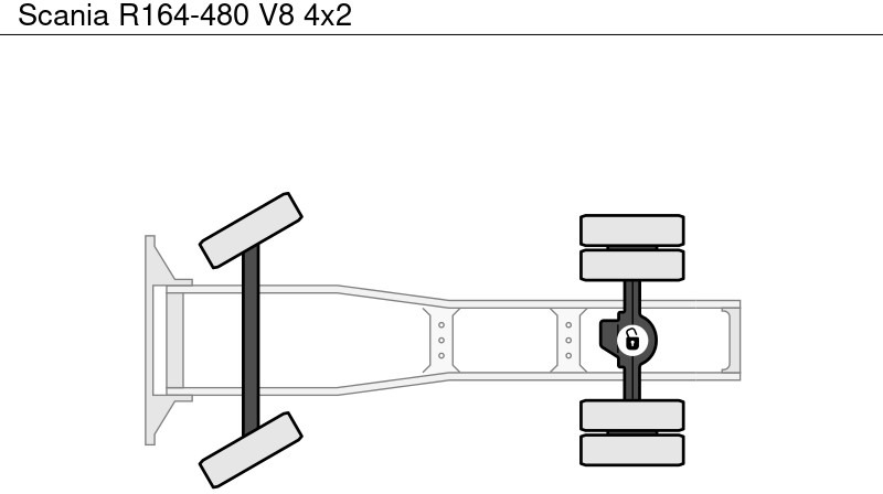 Τράκτορας Scania R164-480 V8 4x2: φωτογραφία 13 Τράκτορας Scania R164-480 V8 4x2: φωτογραφία 13