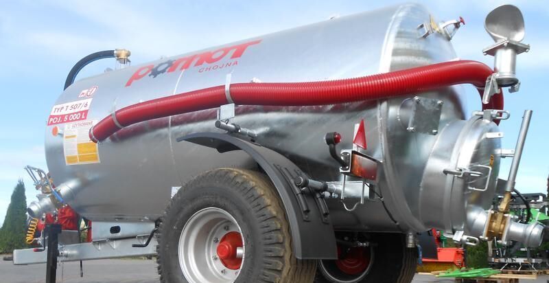 POMOT Single-axial tanker truck/ Beczkowóz wóz asenizacyjny 5000 l - Κοπροδιανομέας υγρής κοπριάς: φωτογραφία 1 POMOT Single-axial tanker truck/ Beczkowóz wóz asenizacyjny 5000 l - Κοπροδιανομέας υγρής κοπριάς: φωτογραφία 1