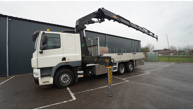 DAF CF 85.360 6x2 OPEN BOX WITH HMF 5300 CRANE - Φορτηγό με γερανό: φωτογραφία 2 DAF CF 85.360 6x2 OPEN BOX WITH HMF 5300 CRANE - Φορτηγό με γερανό: φωτογραφία 2