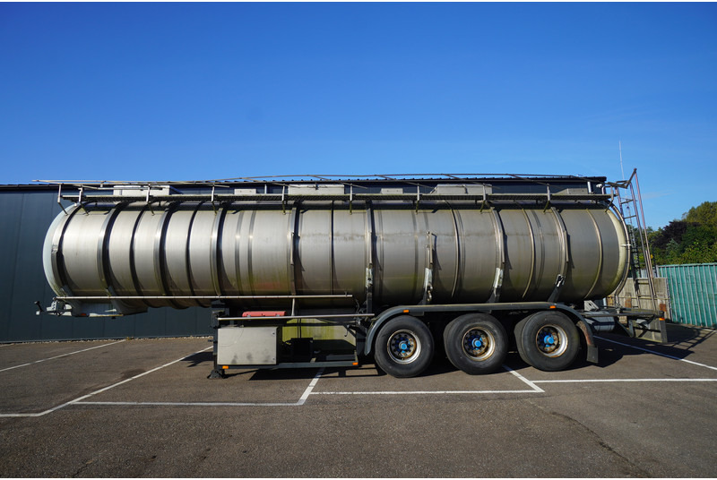 Dijkstra 3 AXLE CHEMIE TANK TRAILER 42 m3 - Επικαθήμενο βυτίο: φωτογραφία 1 Dijkstra 3 AXLE CHEMIE TANK TRAILER 42 m3 - Επικαθήμενο βυτίο: φωτογραφία 1