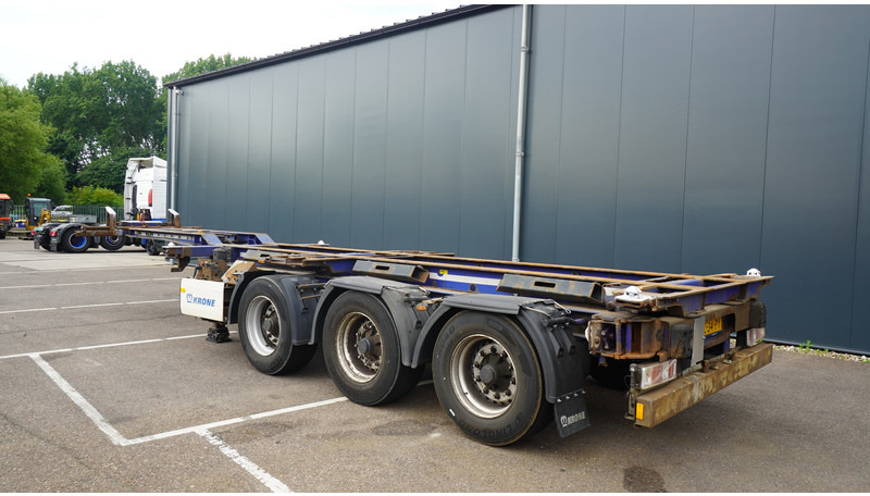 Krone 3 AXLE CONTAINER TRANSPORT TRAILER EXTENDABLE 45 FT - Επικαθήμενο μεταφοράς εμπορευματοκιβωτίων/ Κινητό αμάξωμα: φωτογραφία 4 Krone 3 AXLE CONTAINER TRANSPORT TRAILER EXTENDABLE 45 FT - Επικαθήμενο μεταφοράς εμπορευματοκιβωτίων/ Κινητό αμάξωμα: φωτογραφία 4