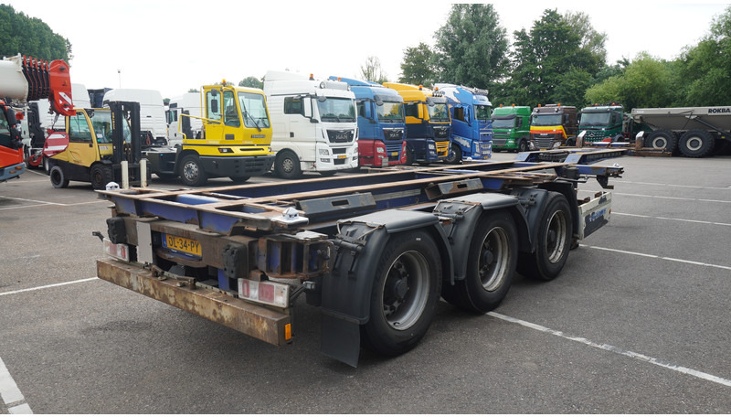 Krone 3 AXLE CONTAINER TRANSPORT TRAILER EXTENDABLE 45 FT - Επικαθήμενο μεταφοράς εμπορευματοκιβωτίων/ Κινητό αμάξωμα: φωτογραφία 5 Krone 3 AXLE CONTAINER TRANSPORT TRAILER EXTENDABLE 45 FT - Επικαθήμενο μεταφοράς εμπορευματοκιβωτίων/ Κινητό αμάξωμα: φωτογραφία 5
