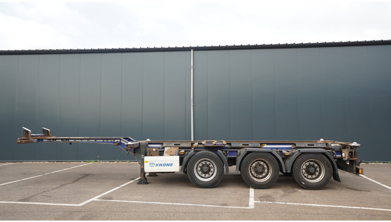 Krone 3 AXLE CONTAINER TRANSPORT TRAILER EXTENDABLE 45 FT - Επικαθήμενο μεταφοράς εμπορευματοκιβωτίων/ Κινητό αμάξωμα: φωτογραφία 1 Krone 3 AXLE CONTAINER TRANSPORT TRAILER EXTENDABLE 45 FT - Επικαθήμενο μεταφοράς εμπορευματοκιβωτίων/ Κινητό αμάξωμα: φωτογραφία 1