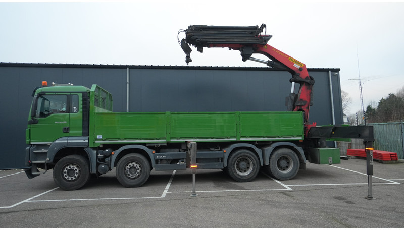 MAN TGS 41.460 8X4 OPEN BOX WITH PALFINGER PK 40002 EH CRANE 384.000KM - Φορτηγό με γερανό: φωτογραφία 1 MAN TGS 41.460 8X4 OPEN BOX WITH PALFINGER PK 40002 EH CRANE 384.000KM - Φορτηγό με γερανό: φωτογραφία 1