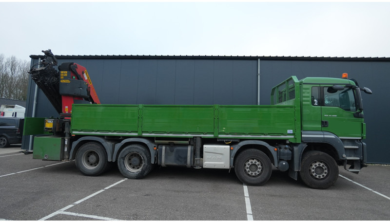 MAN TGS 41.460 8X4 OPEN BOX WITH PALFINGER PK 40002 EH CRANE 384.000KM - Φορτηγό με γερανό: φωτογραφία 4 MAN TGS 41.460 8X4 OPEN BOX WITH PALFINGER PK 40002 EH CRANE 384.000KM - Φορτηγό με γερανό: φωτογραφία 4