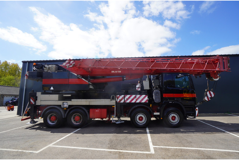 Mercedes-Benz ACTROS 4141 / FAUN HK60 MOBILE CRANE WITH JIB - Φορτηγό με γερανό: φωτογραφία 2 Mercedes-Benz ACTROS 4141 / FAUN HK60 MOBILE CRANE WITH JIB - Φορτηγό με γερανό: φωτογραφία 2