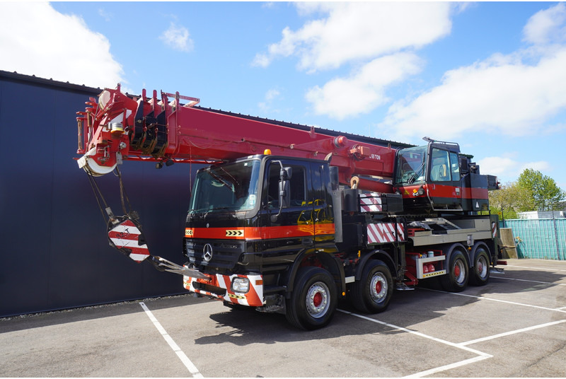 Mercedes-Benz ACTROS 4141 / FAUN HK60 MOBILE CRANE WITH JIB - Φορτηγό με γερανό: φωτογραφία 3 Mercedes-Benz ACTROS 4141 / FAUN HK60 MOBILE CRANE WITH JIB - Φορτηγό με γερανό: φωτογραφία 3