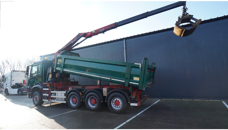 Mercedes-Benz AROCS 3542 8X4 2 SIDE TIPPER WITH HMF Z 1943 CRANE 407.000KM - Φορτηγό με γερανό: φωτογραφία 3 Mercedes-Benz AROCS 3542 8X4 2 SIDE TIPPER WITH HMF Z 1943 CRANE 407.000KM - Φορτηγό με γερανό: φωτογραφία 3