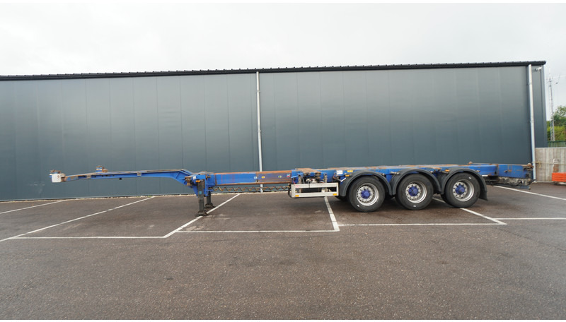 Pacton 3 AXLE MULTI CONTAINER TRANSPORT TRAILER EXTENDABLE 45 FT - Επικαθήμενο μεταφοράς εμπορευματοκιβωτίων/ Κινητό αμάξωμα: φωτογραφία 1 Pacton 3 AXLE MULTI CONTAINER TRANSPORT TRAILER EXTENDABLE 45 FT - Επικαθήμενο μεταφοράς εμπορευματοκιβωτίων/ Κινητό αμάξωμα: φωτογραφία 1