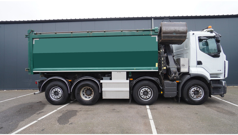 Renault PREMIUM 380 DXI 8X2/6 2 SIDE TIPPER WITH PLFINGER Q 170 Z CRANE.278.200KM - Φορτηγό με γερανό: φωτογραφία 5 Renault PREMIUM 380 DXI 8X2/6 2 SIDE TIPPER WITH PLFINGER Q 170 Z CRANE.278.200KM - Φορτηγό με γερανό: φωτογραφία 5